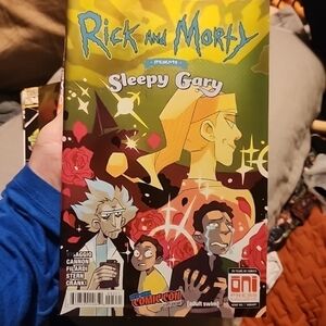 Rick and Morty presents: sleepy gary#1 New York comic con exclusive variant cov